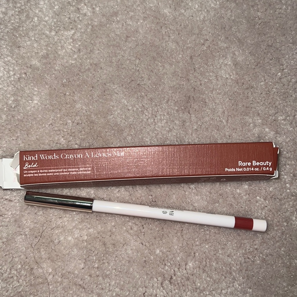 NEW- Rare beauty- lip crayon in colour Bold